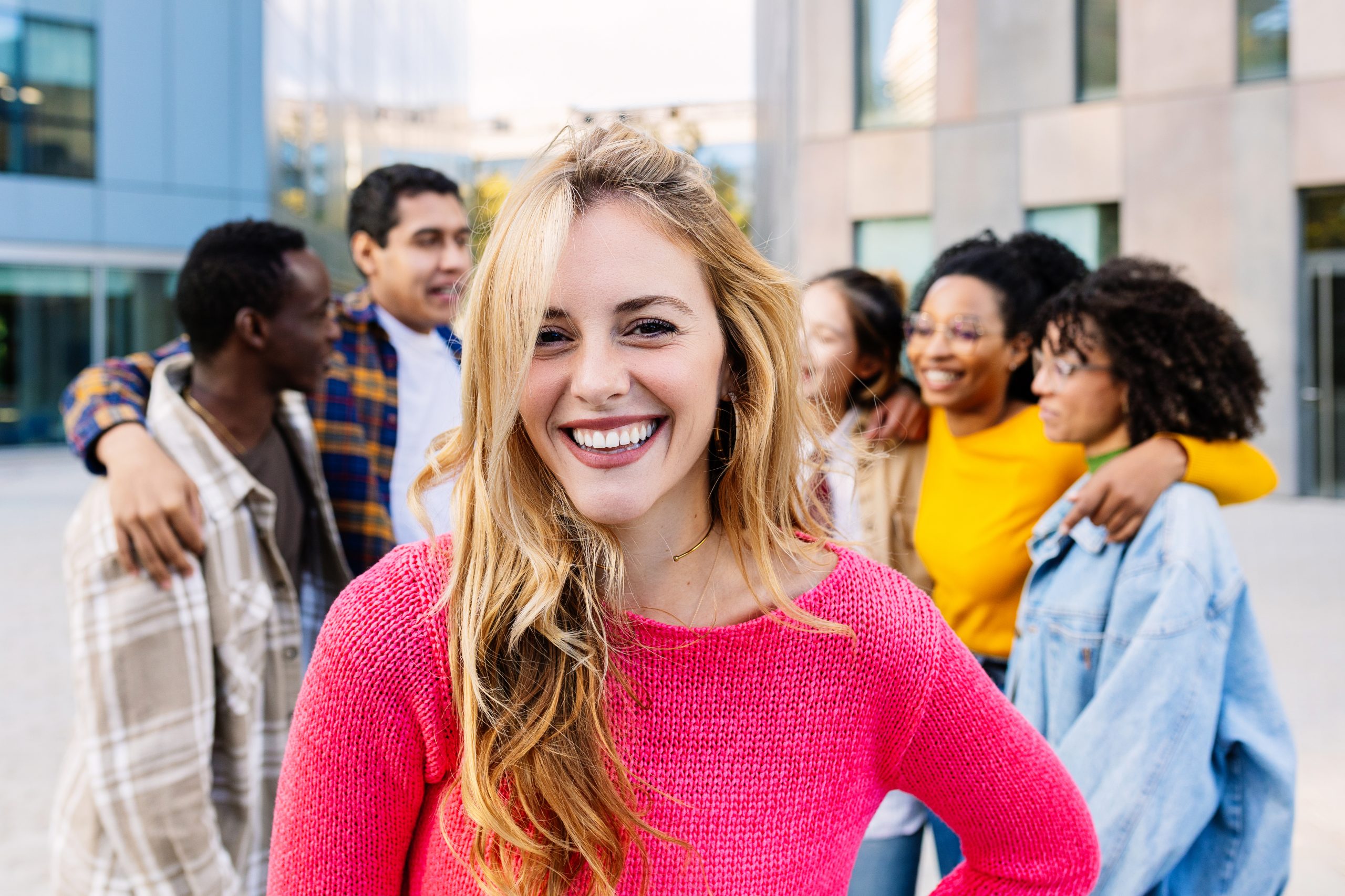 Young students of VI Academy english language course class
